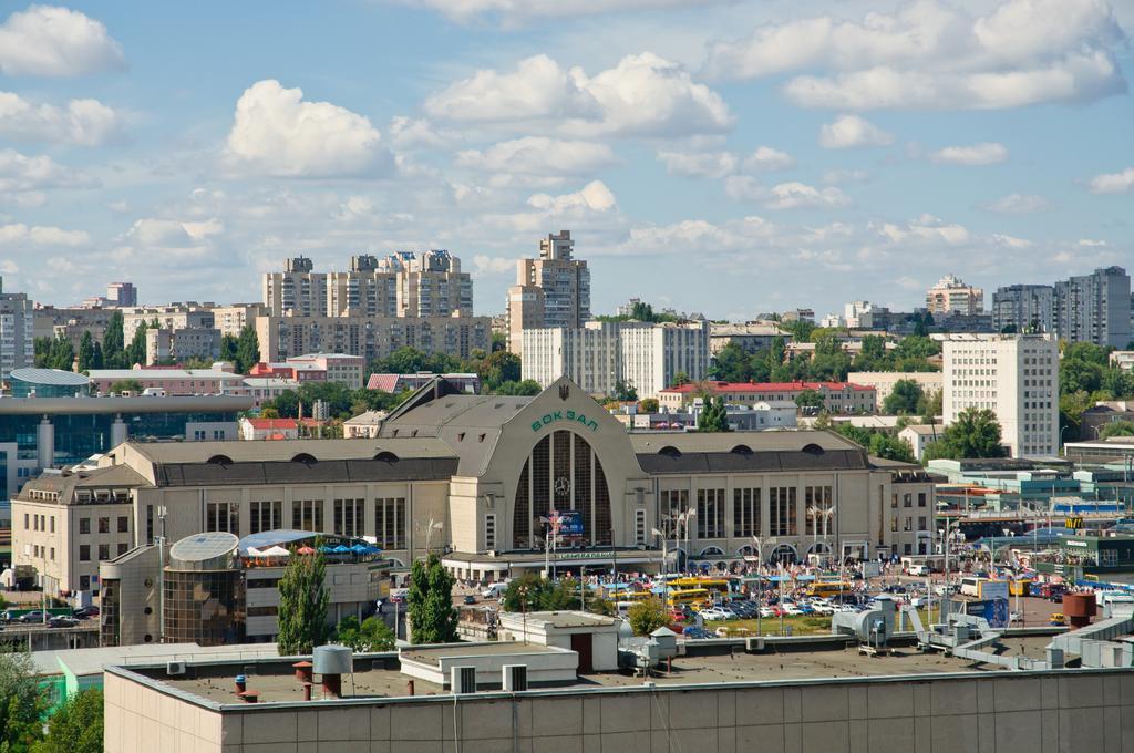 Ferienwohnung Botanic Saksaganskogo Kiew Exterior foto