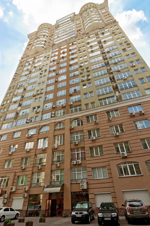 Ferienwohnung Botanic Saksaganskogo Kiew Exterior foto